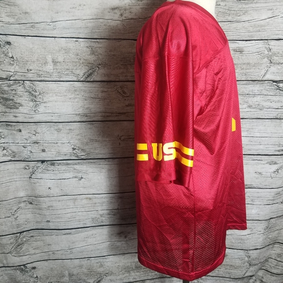 Trojan Apparel Trojans #1 Jersey Size Large.Pit to pit approx:  22.5 inches R - Picture 5 of 6